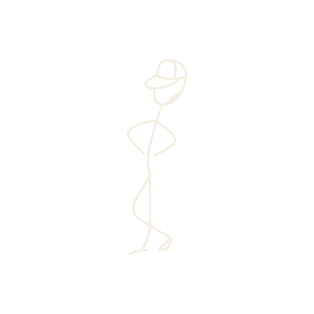 stick figure jumping